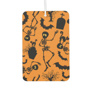 Halloween Skeletons Macabre Dance Car Air Freshener