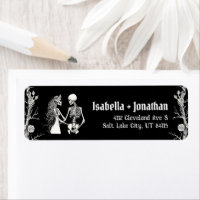 Halloween Skeletons Till Death Do Us Part Wedding