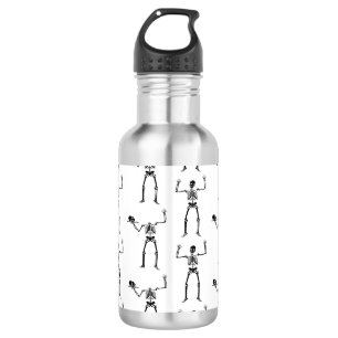 Halloween Skeletons, Trick Or Treat, Boo 532 Ml Water Bottle
