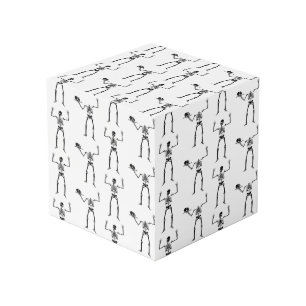 Halloween Skeletons, Trick Or Treat, Boo Cube