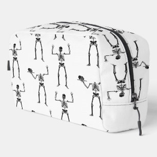Halloween Skeletons, Trick Or Treat, Boo Dopp Kit