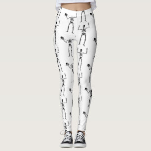 Halloween Skeletons, Trick Or Treat, Boo Leggings