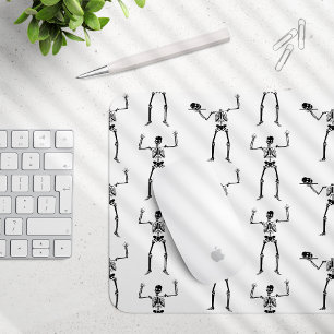 Halloween Skeletons, Trick Or Treat, Boo Mouse Pad