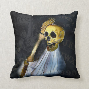Halloween Skelleton Pillow