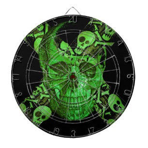 Halloween Skull #2 Dartboard