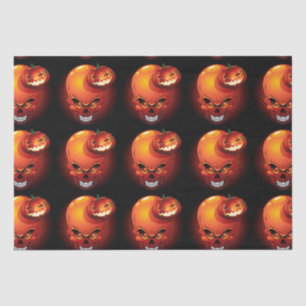Halloween Skull and Pumpkin   Tissue Paper