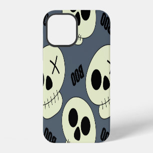 Halloween Skull, Boo Childish Design. iPhone 12 Case