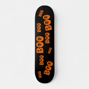 Halloween Skull "Boo Skateboard