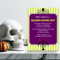Halloween Skull Candelabra Costume Party