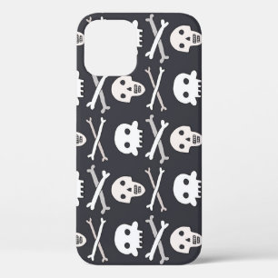 Halloween Skull Colourful Pattern iPhone 12 Case