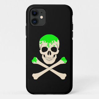 halloween skull crossbones slime skeleton Case-Mate iPhone case
