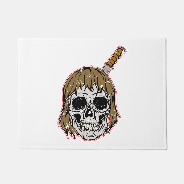 Halloween - Skull Doormat (Front)