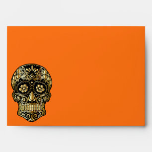 Halloween Skull Envelope