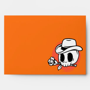 Halloween Skull Envelope