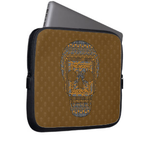 Halloween Skull Laptop Case
