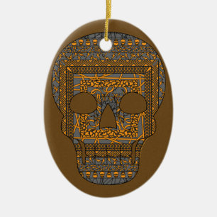 Halloween Skull Ornament