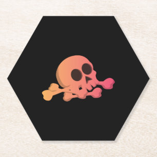 Halloween Skull        Paper Coaster