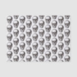 Halloween Skull Pattern<br><div class="desc">Add a spooky touch to your Halloween gifts with this skull tissue paper.</div>