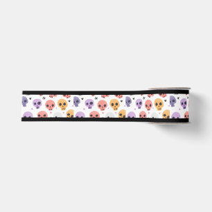 Halloween Skull Ribbon Grosgrain Ribbon