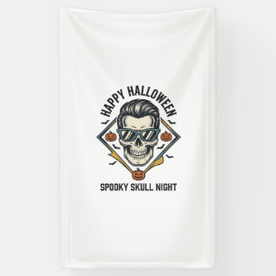 Halloween Skull Shirt Vintage Engraving Graphic_1 Banner