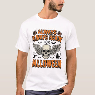 Halloween Skull Shirt Vintage Engraving Spooky Quo