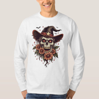 Halloween Skull T-Shirt