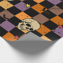 Halloween Skulls and bats