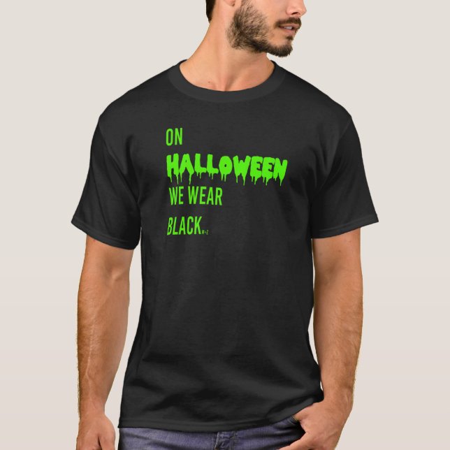 Halloween Slime T-Shirt (Front)