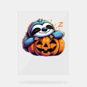 Halloween Sloth Lover Costume Essential T-Shirt Acrylic Sign