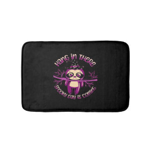 Halloween Sloth (ver.1) Classic T-Shirt Bath Mat