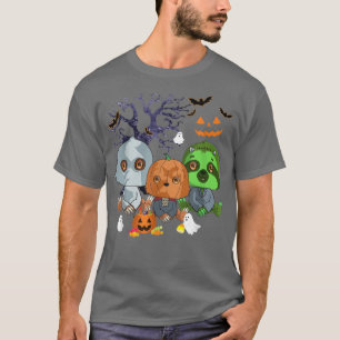 Halloween Sloth Witch Scary Halloween Costume T-Shirt