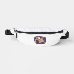 Halloween Sloth with Pumpkin Classic T-Shirt Bum Bags