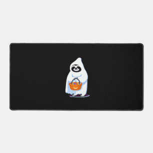 Halloween Slothful Design, This is my Human Costum Desk Mat