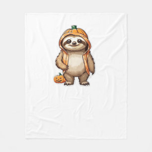 Halloween Slothster Essential T-Shirt Fleece Blanket