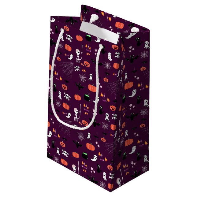 Halloween  small gift bag (Back Angled)