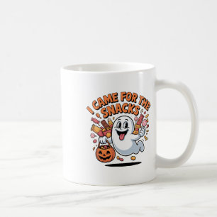 Halloween Snacks Ghost Funny Trick-or-treat Candy Coffee Mug