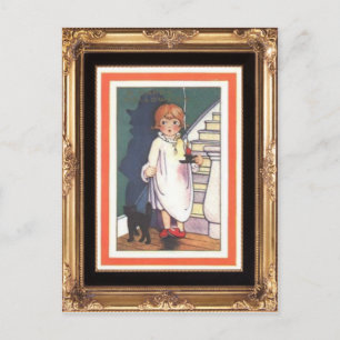 Halloween Snooping Postcard