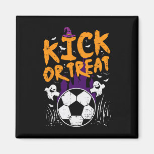 Halloween Soccer Kick Or Treat Footbyll Costume Bo Magnet