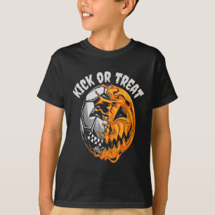 Halloween Soccer Skeleton  T-Shirt