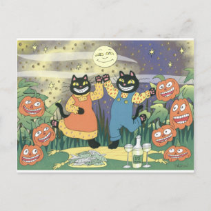 Halloween Soiree Postcard