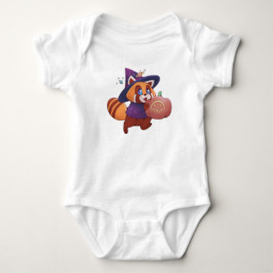 Halloween Space Panda Baby Bodysuit