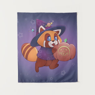 Halloween Space Panda Tapestry
