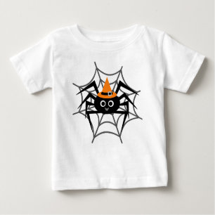 Halloween Spider in Web Tshirts and Gifts
