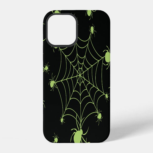 Halloween Spider Net Creative Pattern iPhone Case (Back)