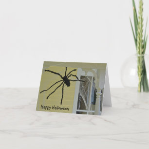 Halloween Spider Note Card