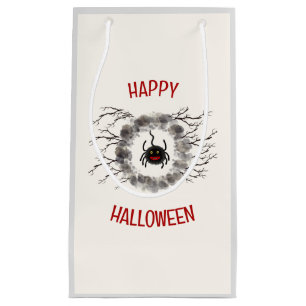 Halloween spider small gift bag