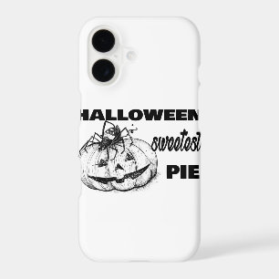 Halloween Spider Thinking Of Pumpkin Pie
