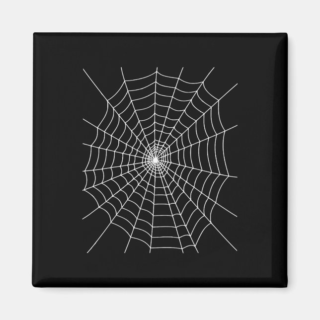 Halloween Spider Web Costume  Magnet (Front)