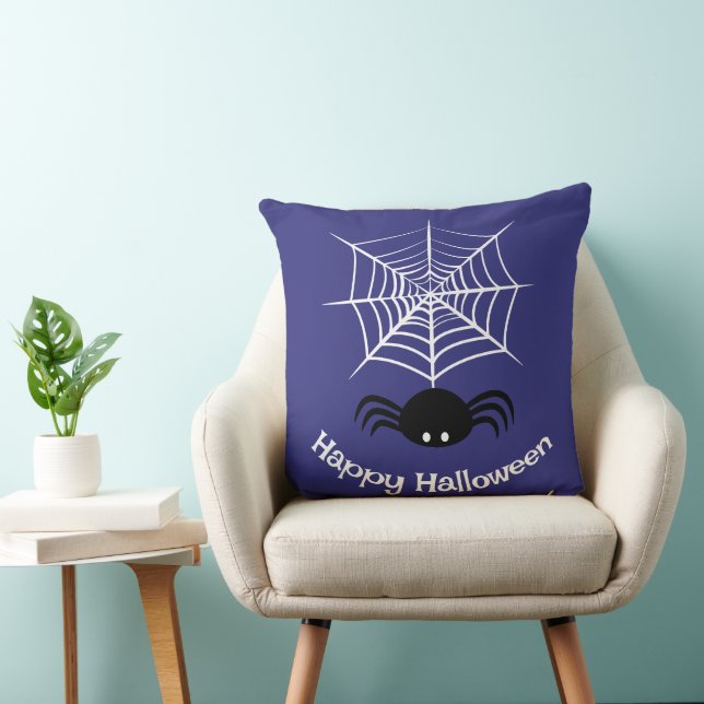 Halloween Spider Web  Cushion (Chair)