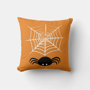 Halloween Spider Web Cushion